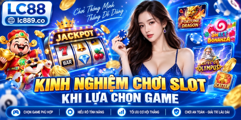 Kinh nghiệm chơi slot khi lựa chọn game