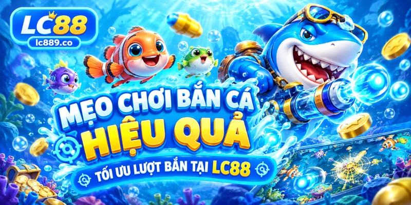 Mẹo chơi bắn cá hiệu quả, tối ưu lượt bắn tại LC88